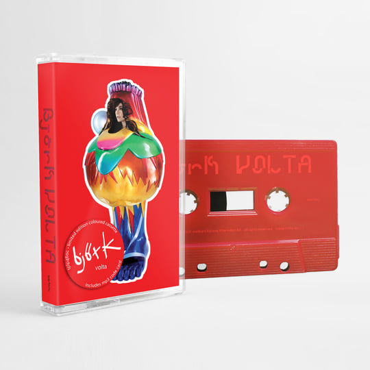 BJORK - VOLTA (LIMITED COLOURED CASSETTE)
