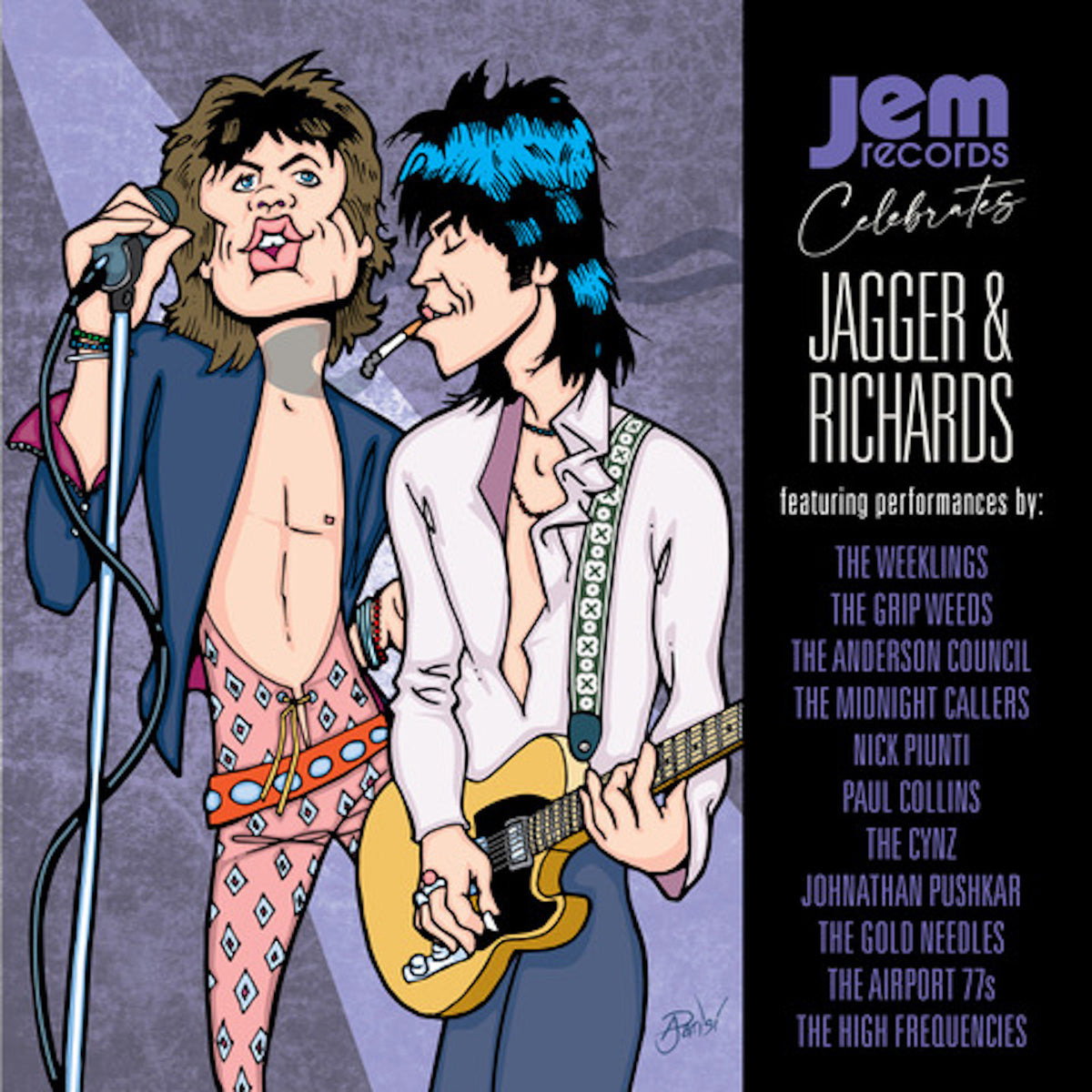 VARIOUS ARTISTS - JEM RECORDS CELEBRATES JAGGER & RICHARDS