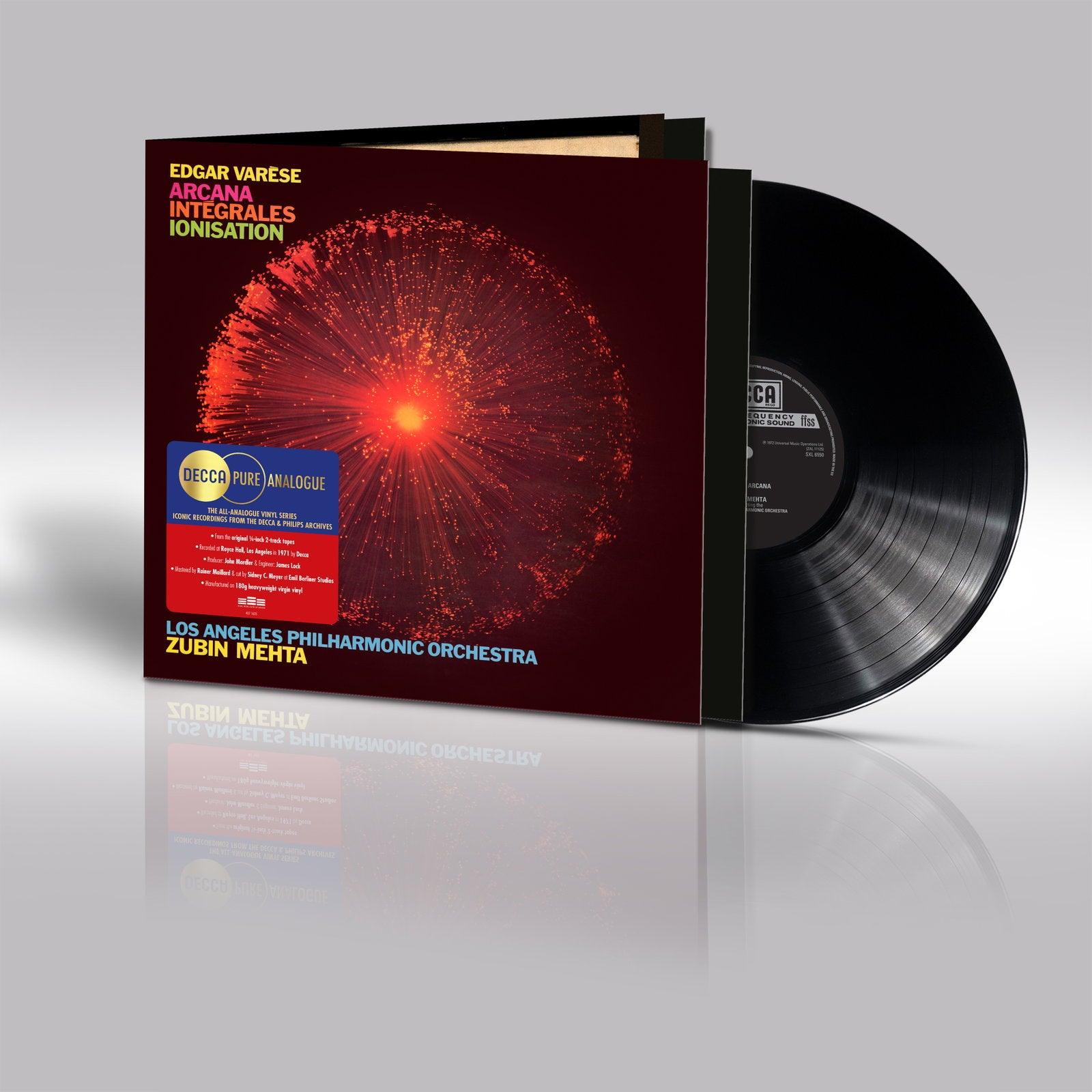 MEHTA,ZUBIN & LOS ANGELES PHILHARMONIC - VARESE: ARCANA; INTEGRALES; IONISATION (180G)