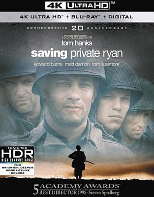 SAVING PRIVATE RYAN (20TH ANNIVERSARY - 4K UHD/BLU-RAY/DIGITAL)