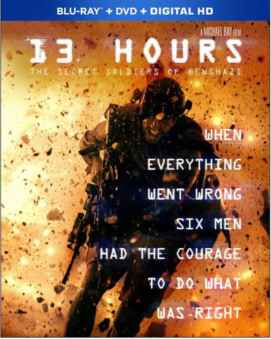 13 HOURS: SECRET SOLDIERS OF BENGHAZI (BLU-RAY/DVD COMBO)