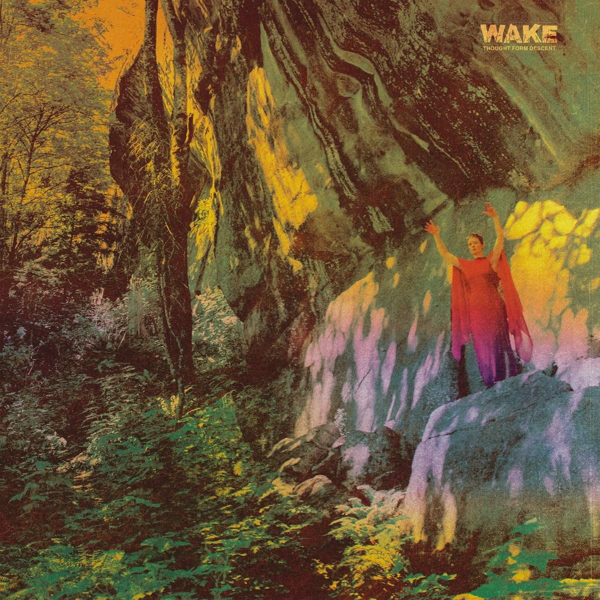 WAKE - THOUGHT FROM DESCENT (LEAF GREEN MARBLED VINYL)
