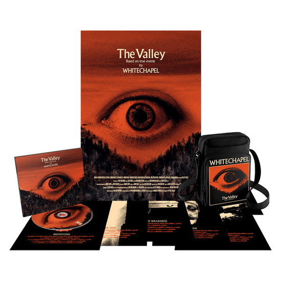 WHITECHAPEL - VALLEY (BLACK W/ WHITE SPECKS VINYL)