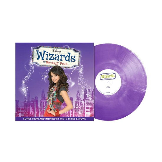 VARIOUS ARTISTS - WIZARDS OF WAVERLY PLACE (SONGS FROM & INSPIRED BY THE TV SERIES & MOVIE) (PURPLE/WHITE SWIRL VINYL)