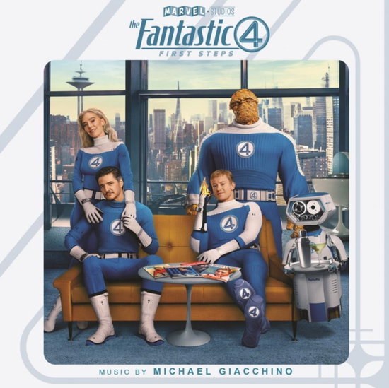 GIACCHINO MICHAEL & ANDREA DATZMAN - FANTASTIC FOUR: FIRST STEPS MAIN THEME/LET US BE DEVOURED (BLUE 7INCH)
