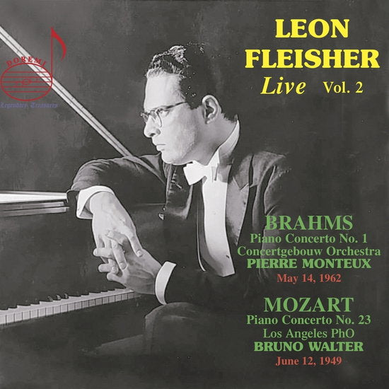 FLEISHER LEON - BRAHMS & MOZART: LEON FLEISHER LIVE VOL.2