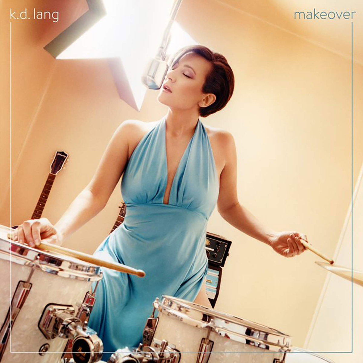 LANG K.D. - MAKEOVER (TRANSPARENT TURQUOISE VINYL)