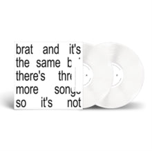 Charli XCX - Brat & It's The Same But There's Three More Songs So It's Not (2lp/White Vinyl)