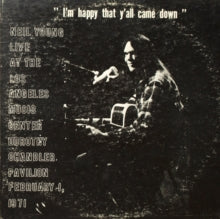 Young,neil - Dorothy Chandler Pavilion 1971