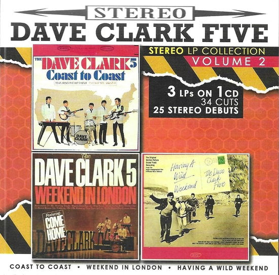 DAVE CLARK FIVE - STEREO LP COLLECTION VOL. 2