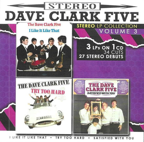 DAVE CLARK FIVE - STEREO LP COLLECTION VOL. 3