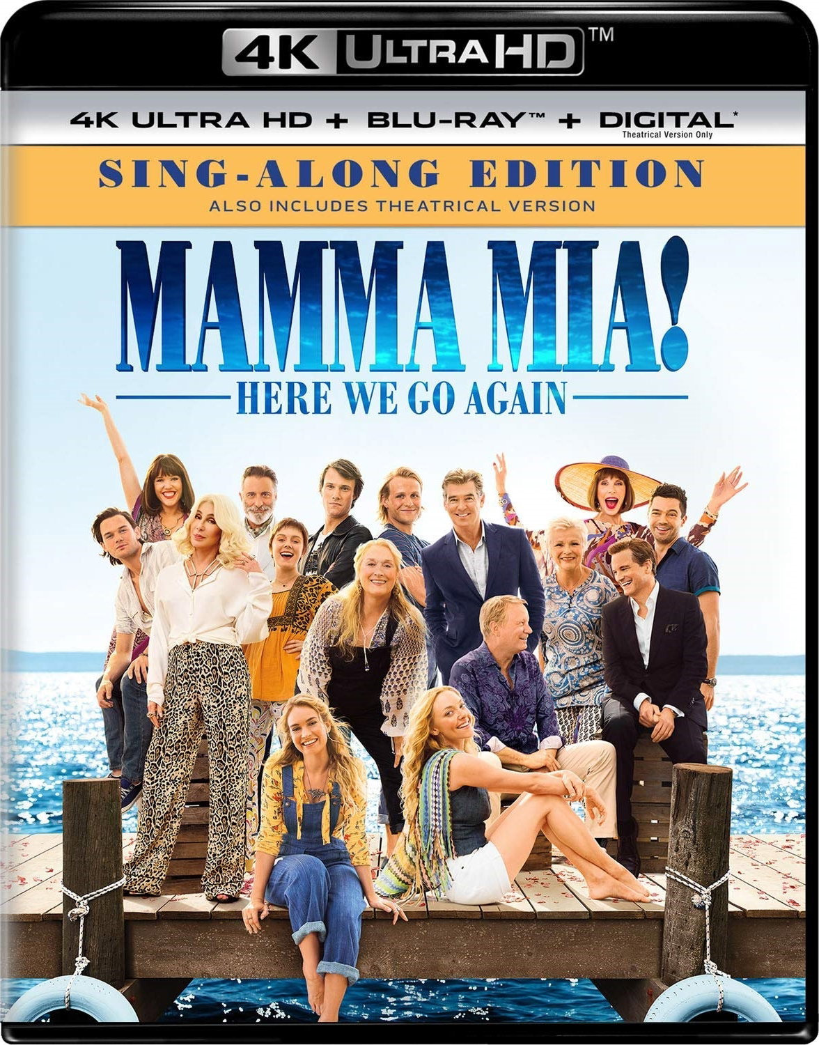 MAMMA MIA! HERE WE GO AGAIN: SING-ALONG EDITION (4K ULTRA HD/BLU-RAY/DIGITAL) - MAMMA MIA! HERE WE GO AGAIN: SING-ALONG EDITION (4K ULTRA HD/BLU-RAY/DIGITAL)