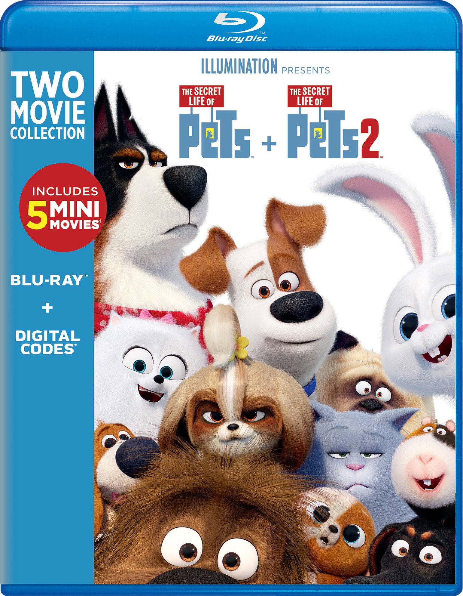 SECRET LIFE OF PETS: 2-MOVIE COLLECTION (BLU-RAY/DIGITAL) - SECRET LIFE OF PETS: 2-MOVIE COLLECTION (BLU-RAY/DIGITAL)