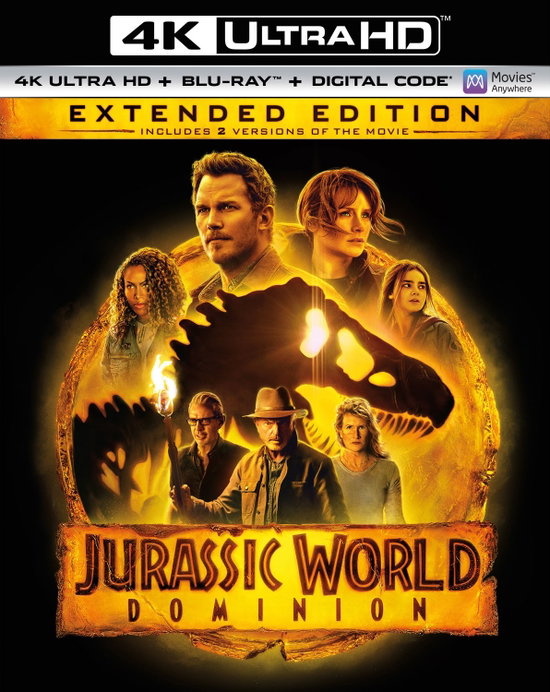JURASSIC WORLD DOMINION (4K ULTRA HD/BLU-RAY/DIGITAL) - JURASSIC WORLD DOMINION (4K ULTRA HD/BLU-RAY/DIGITAL)