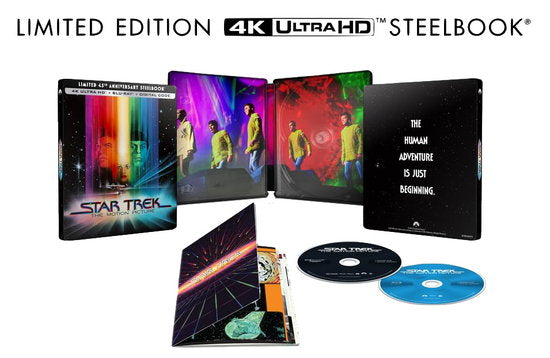 STAR TREK I: THE MOTION PICTURE (FABELO 4K ULTRA HD/BLU-RAY STEELBOOK) - STAR TREK I: THE MOTION PICTURE (FABELO 4K ULTRA HD/BLU-RAY STEELBOOK)