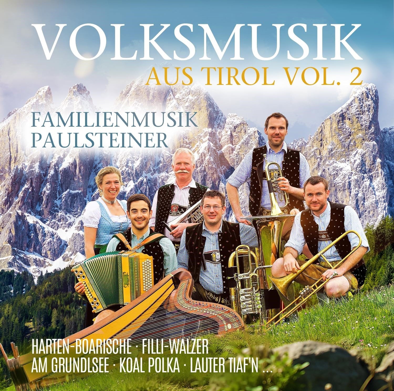FAMILIENMUSIK PAULSTEINER - VOLKSMUSIK AUS TIROL VOL. 2