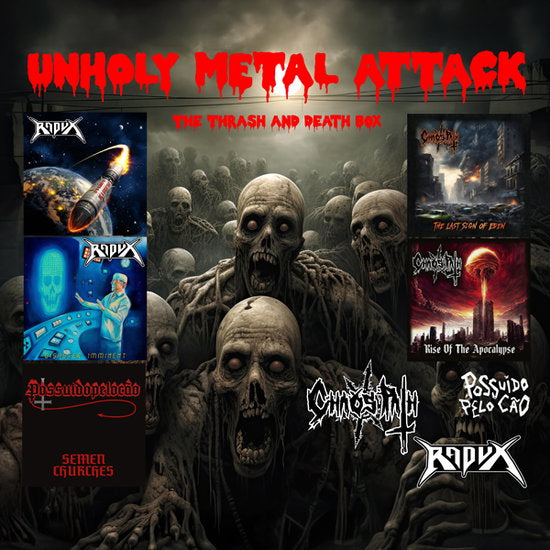 VARIOUS ARTISTS - UNHOLY METAL ATTACK: THE TRASH (5CD)