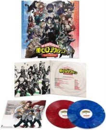 Yuki Hayashi - My Hero Academia: Season 5 OST (2lp/1-opaque Blue Marble/2-opaque Red Mable Vinyl)