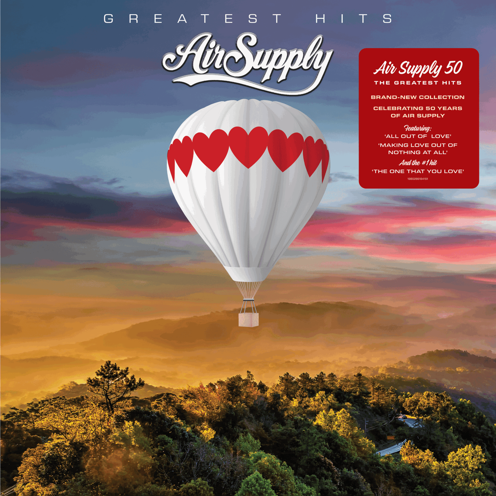 AIR SUPPLY - AIR SUPPLY 50: THE GREATEST HITS
