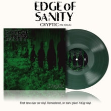 Edge Of Sanity - Cryptic (re-issue) (dark Green Vinyl)