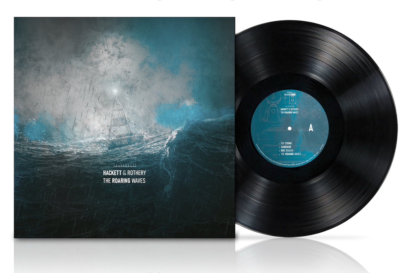 HACKETT,STEVE & STEVE ROTHERY - ROARING WAVES