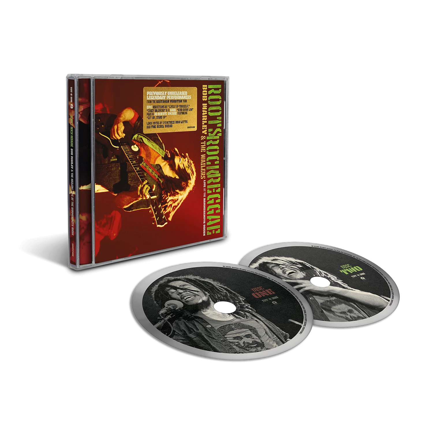 MARLEY,BOB & THE WAILERS - ROOTS, ROCK, REGGAE: LIVE AT THE HAMMERSMITH ODEON (2CD)