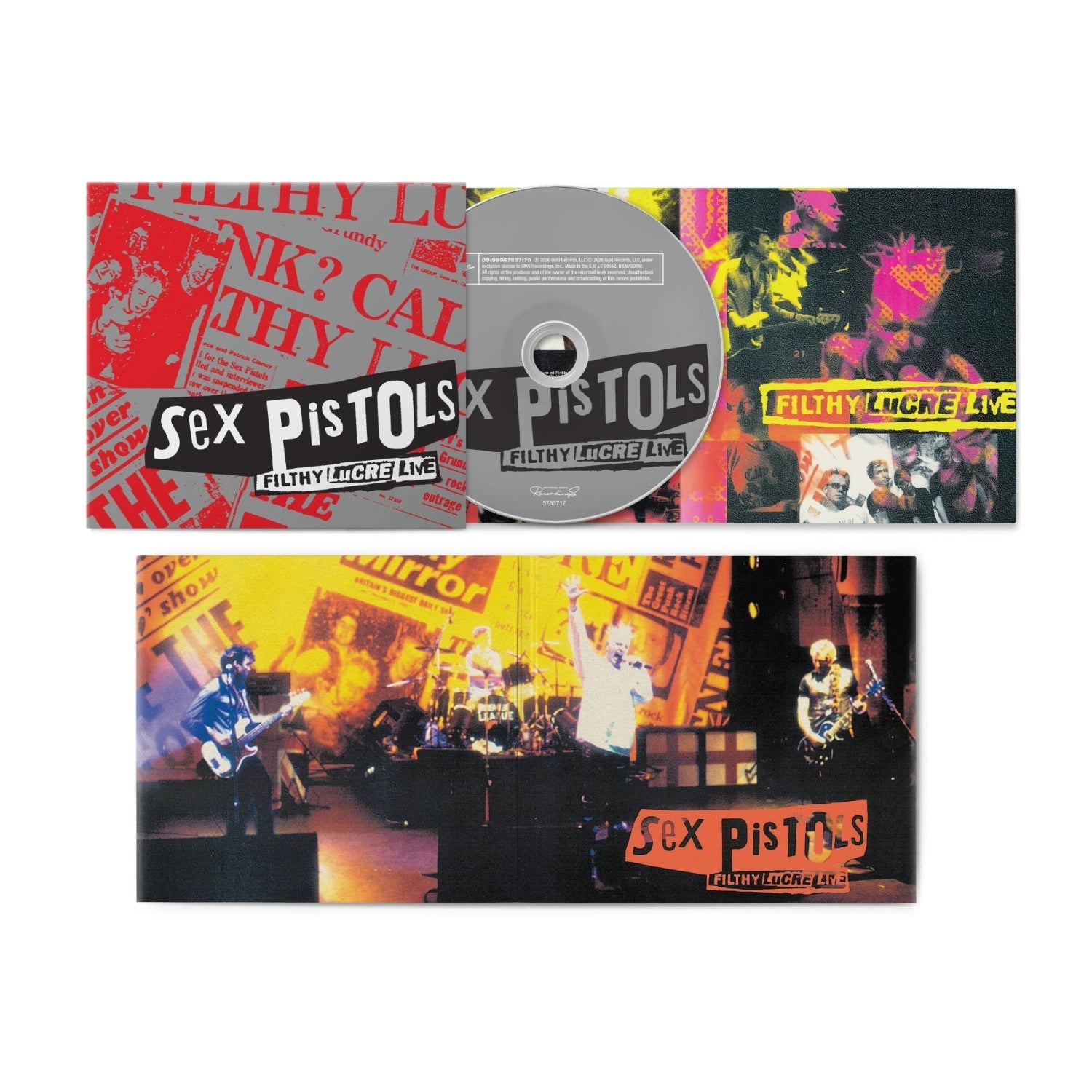 SEX PISTOLS - FILTHY LUCRE LIVE (30TH ANNIVERSARY)