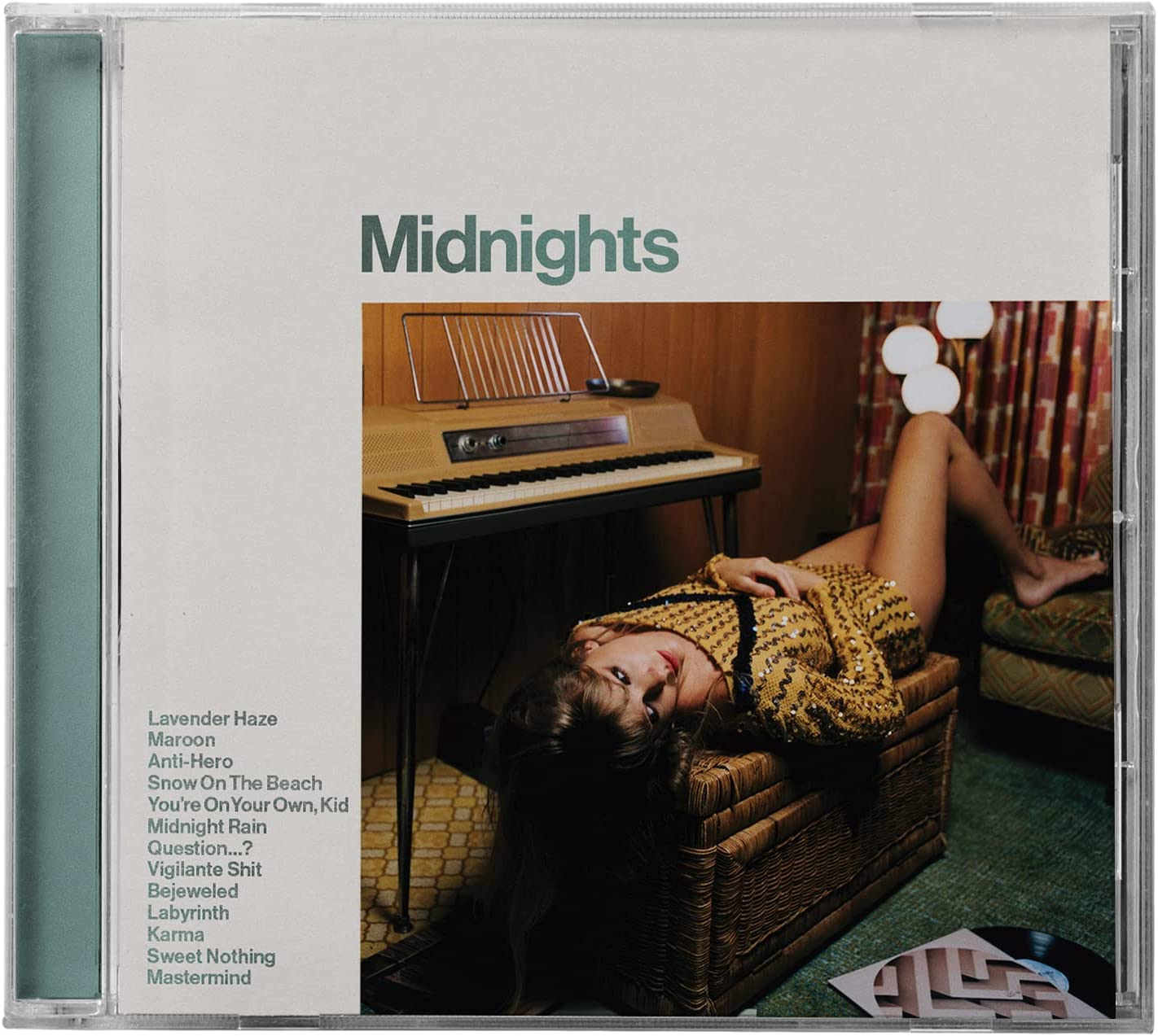 SWIFT,TAYLOR - MIDNIGHTS (EDITED) (JADE GREEN CD)