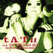 T.a.t.u - All The Things She Said (limited Edition) (picture Disc)