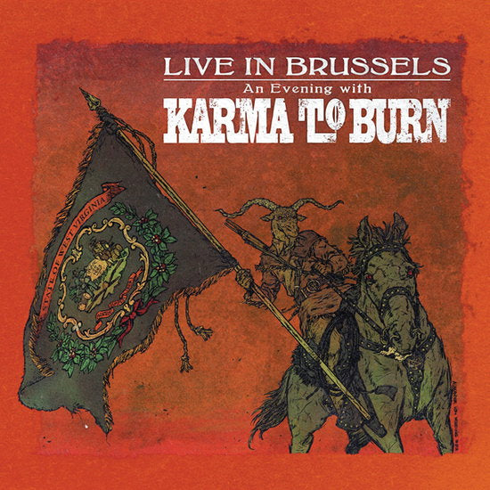 KARMA TO BURN - LIVE IN BRUSSELS (BLUE VINYL)