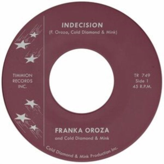 OROZA,FRANK & DIAMOND & MINK - INDECISION