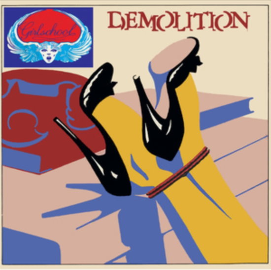 GIRLSCHOOL - DEMOLITION (BLUE MARBLE VINYL)