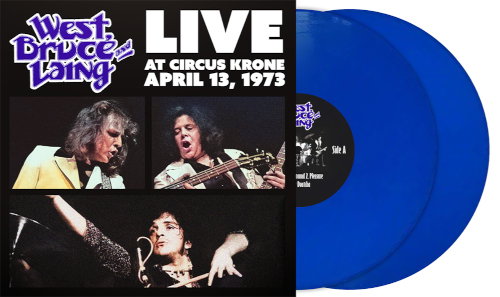 WEST. BRUCE & LAING - LIVE AT CIRCUS KRONE. FRANKFURT - APRIL 13. 1973 (BLUE VINYL/2LP)