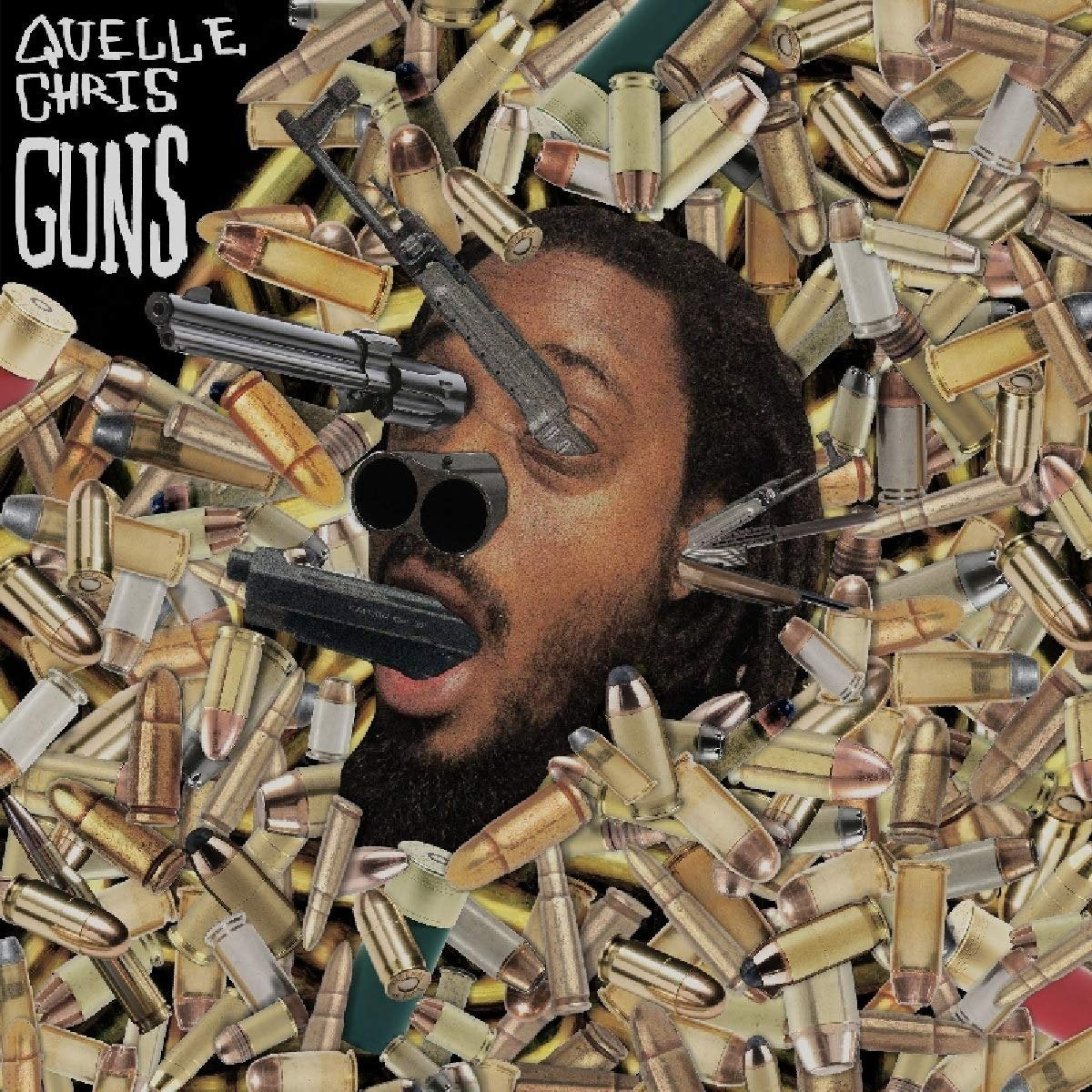 QUELLE CHRIS - GUNS (GOLD SPLATTER VINYL)