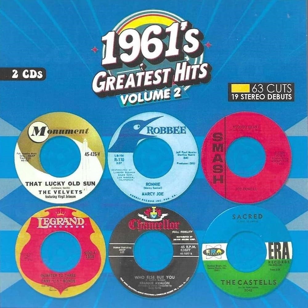 VARIOUS ARTISTS - 1961'S GREATEST HITS, VOL. 2 (2CD)