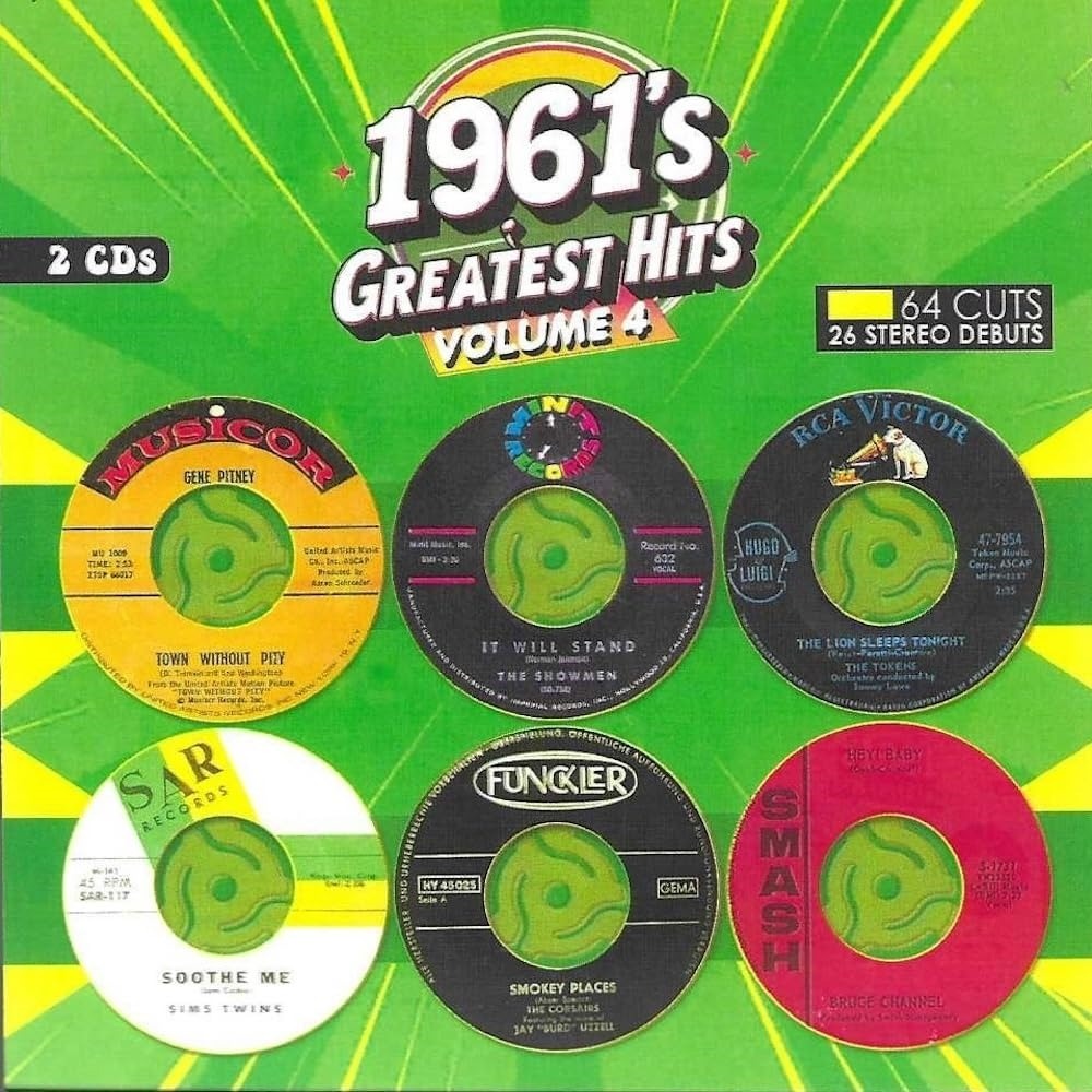 VARIOUS ARTISTS - 1961'S GREATEST HITS, VOL. 4 (2CD)