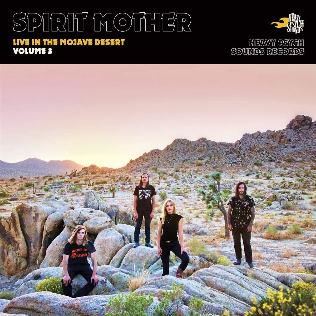 SPIRIT MOTHER - LIVE IN THE MOJAVE DESERT: VOLUME 3 (YELLOW/RED VINYL/IMPORT)