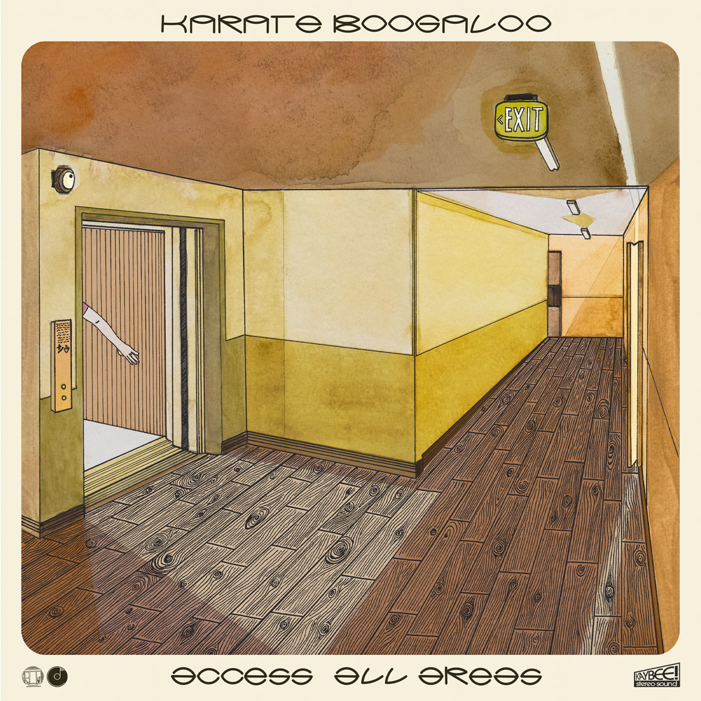 KARATE BOOGALOO - ACCESS ALL AREAS (PASTEL PINK VINYL)