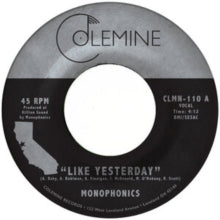 Monophonics - Like Yesterday / Freedom (clear Vinyl)