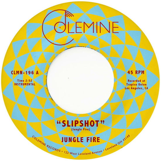 JUNGLE FIRE - SLIPSHOT (TRANSPARENT RED 7INCH)