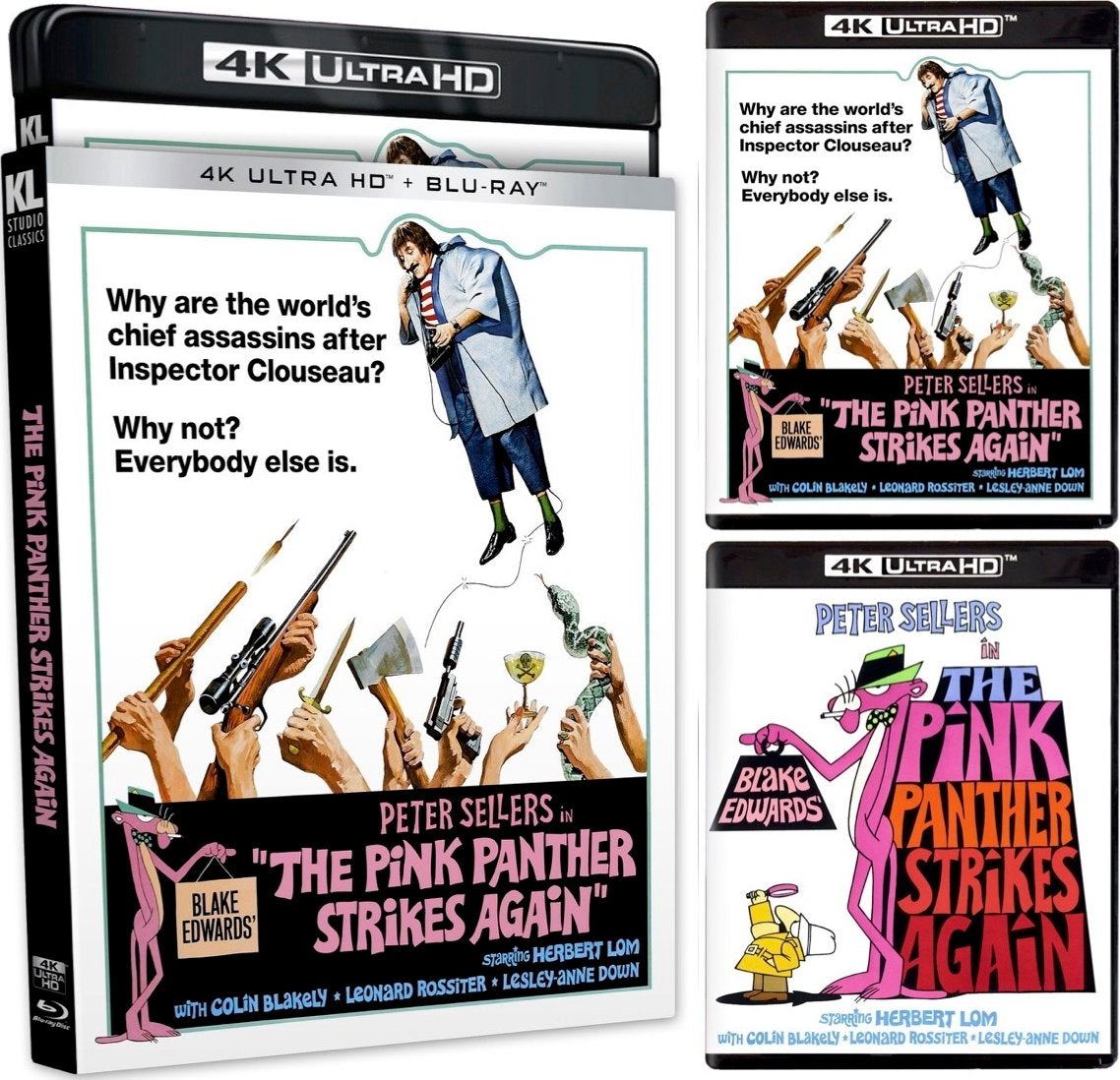 PINK PANTHER STRIKES AGAIN (4KUHD) - PINK PANTHER STRIKES AGAIN (4KUHD)