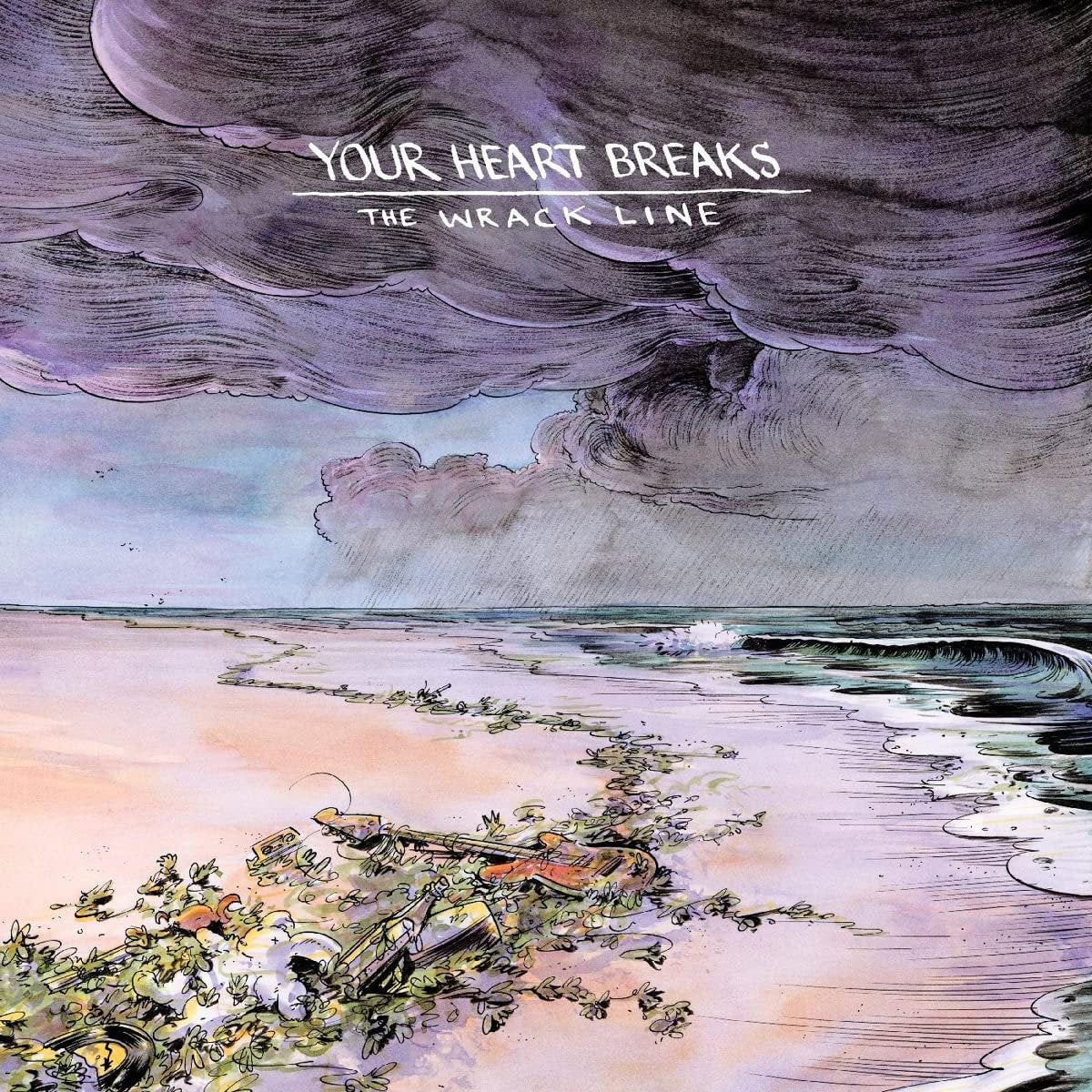 YOUR HEART BREAKS - WRACK LINE (2LP/PURPLE & TEAL VINYL)