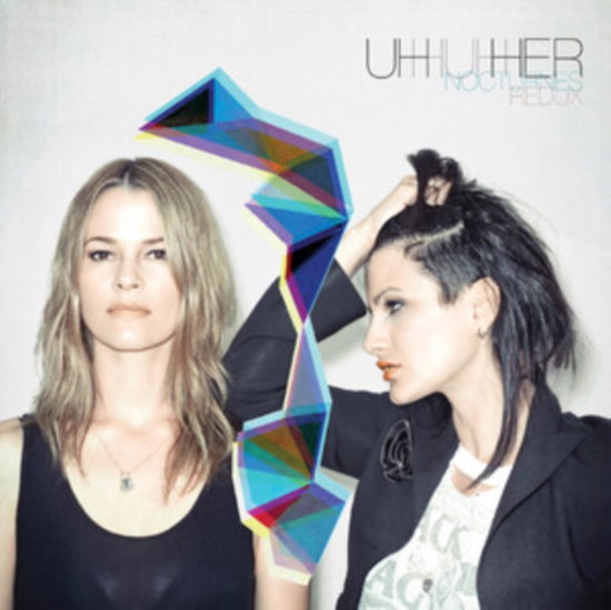 UH HUH HER - NOCTURNES: REDUX (GOTH CONFETTI VINYL)