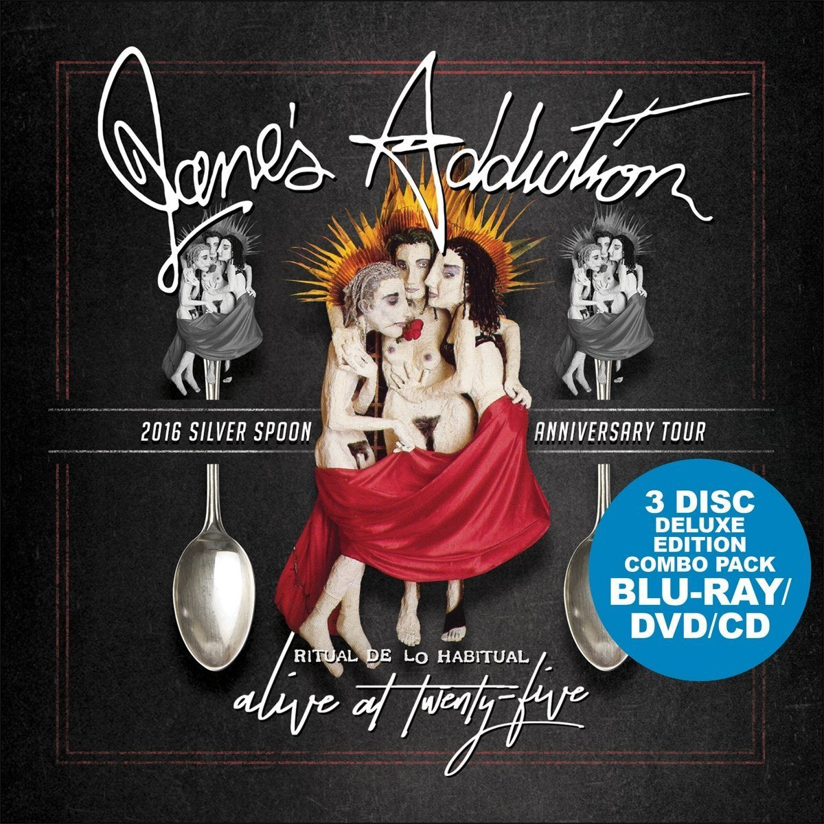JANE'S ADDICTION - ALIVE AT TWENTY-FIVE (BLU-RAY/DVD/CD)