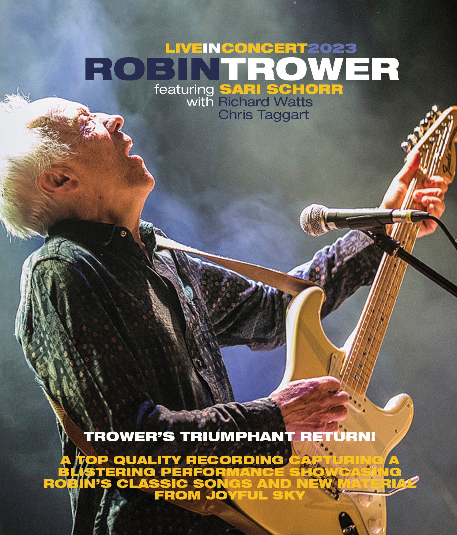 TROWER,ROBIN - ROBIN TROWER IN CONCERT WITH SARI SCHORR