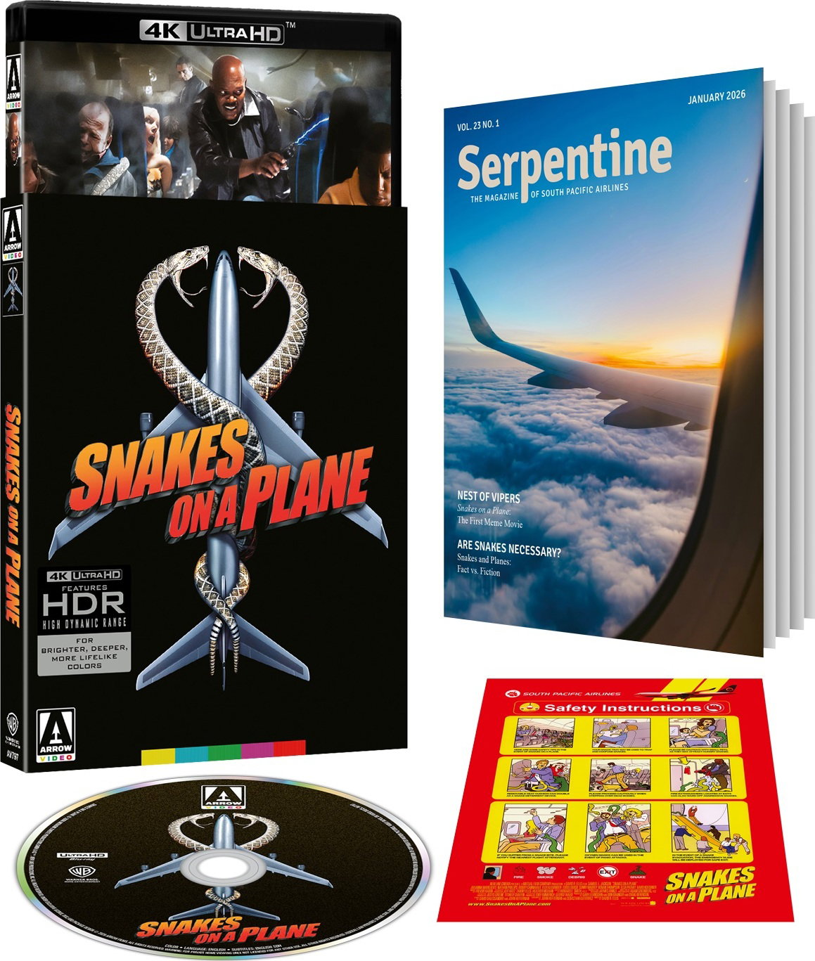 SNAKES ON A PLANE (LIMITED EDITION) (4K) - SNAKES ON A PLANE (LIMITED EDITION) (4K)