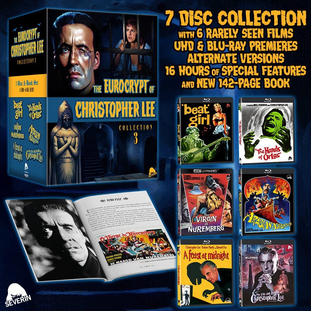 EUROCRYPT OF CHRISTOPHER LEE COLLECTION 3 (4K UHD) - EUROCRYPT OF CHRISTOPHER LEE COLLECTION 3 (4K UHD)