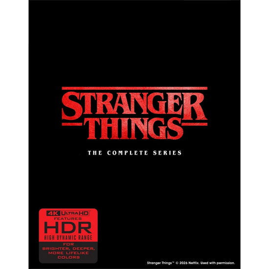 STRANGER THINGS: THE COMPLETE SERIES (4K UHD) - STRANGER THINGS: THE COMPLETE SERIES (4K UHD)