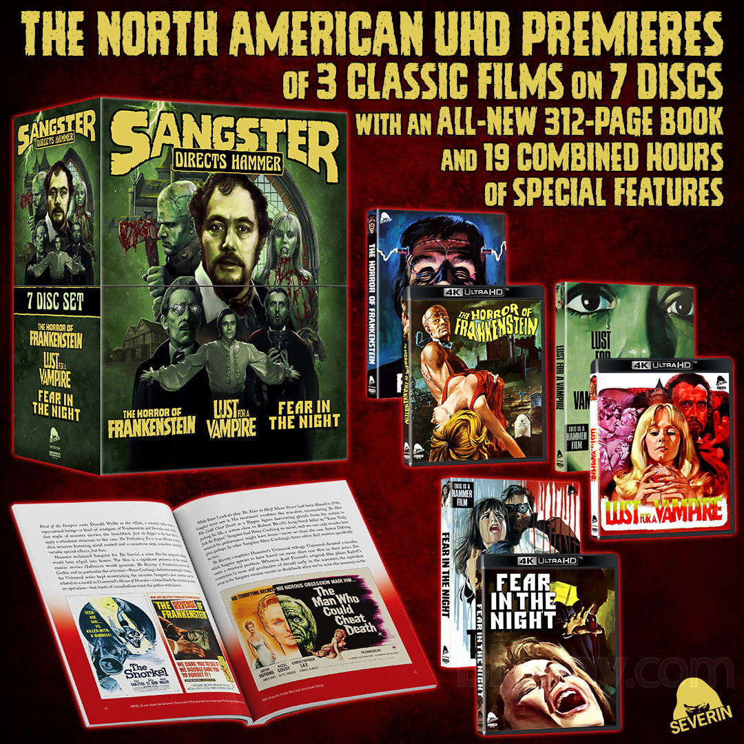 SANGSTER DIRECTS HAMMER (4K UHD) - SANGSTER DIRECTS HAMMER (4K UHD)
