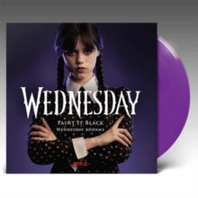 Wednesday Addams - Wednesday - Paint It Black/Main Titles (trans Purple Vinyl)